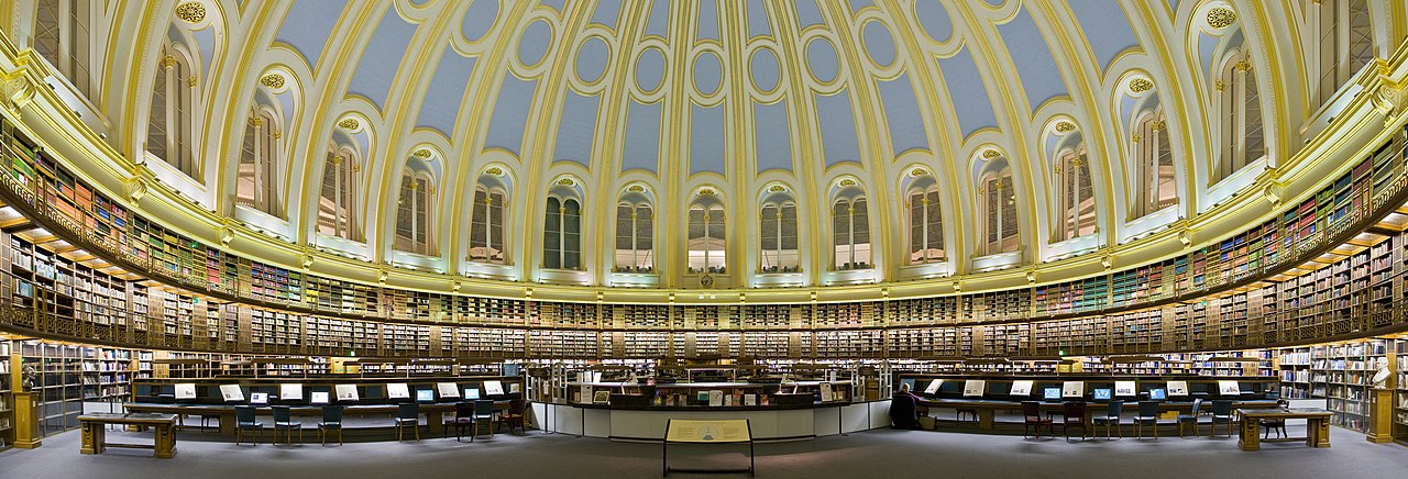 Libraries give you power, the power to read your future. These references are your digital library to search and browse. Panorama of the British Museum Reading Room by David Iliff on Wikimedia Commons w.wiki/3BEs