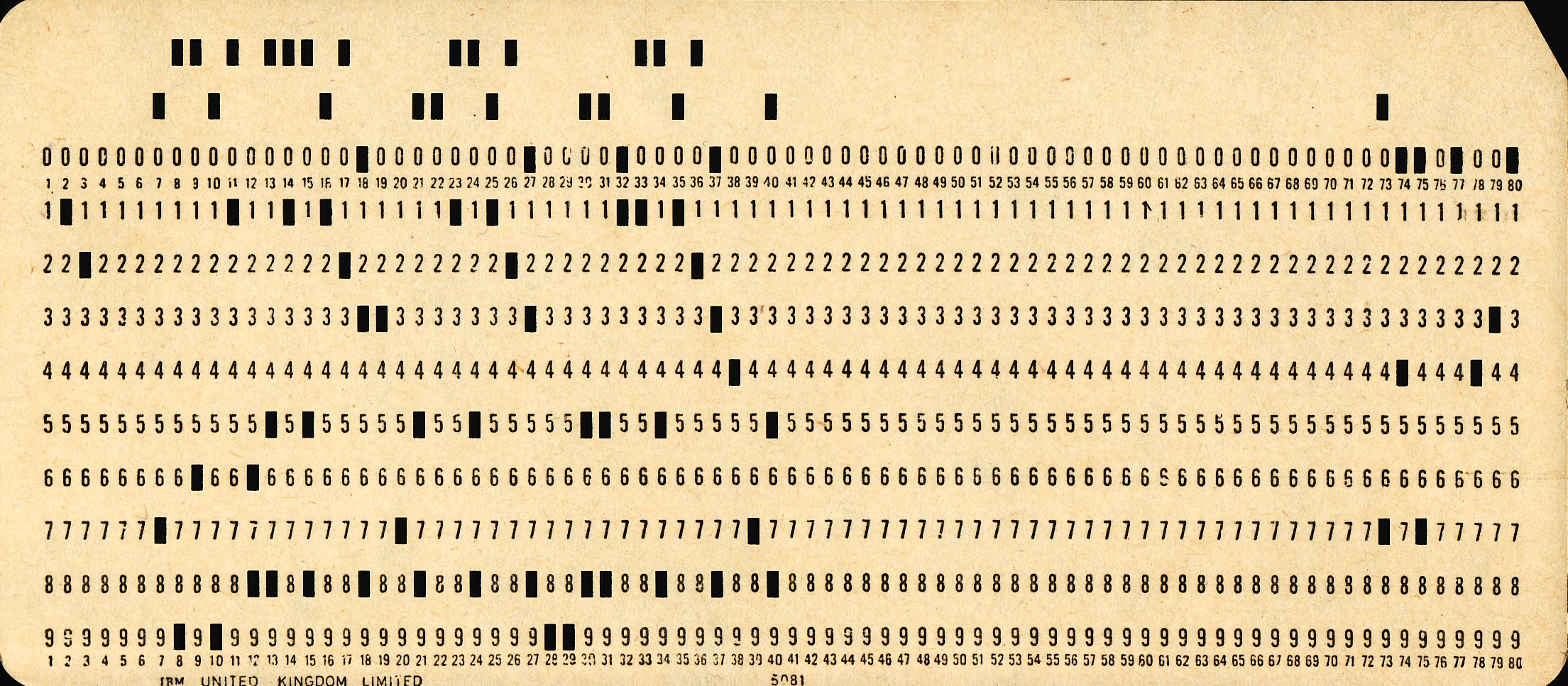 Punched cards like this one from IBM were Steve’s introduction to Computing as a student in high school. CC BY image by Peter Birkinshaw on Wikimedia Commons w.wiki/4icp