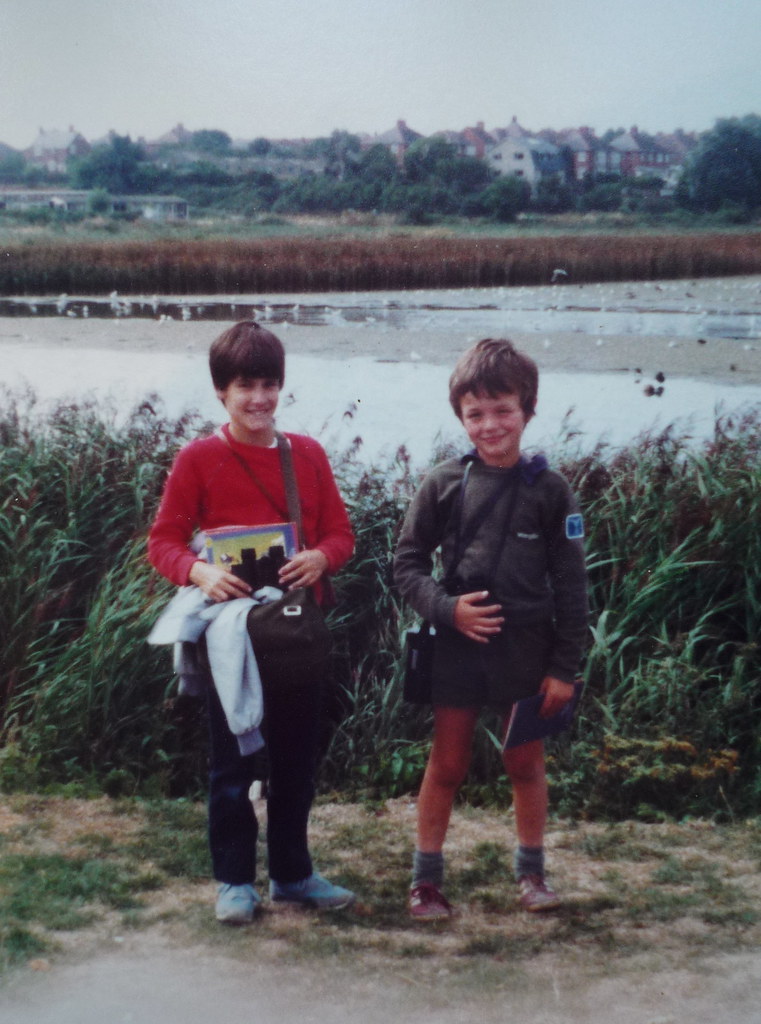 Birdwatching at RSPB Radipole Lake in Weymouth, Dorset. Besides being active members of the Young Ornithologists’ Club (YOC) we also enjoyed breakdancing, music and computing. Yes we are geeky and we’ll always wear our geek badges with pride! Blessed are the geeks, see section 1.6.