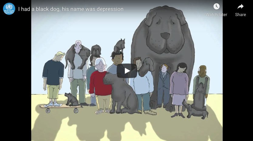 Matthew Johnstone explains how he overcame the affects of depression, using the metaphor of the black dog (Johnstone 2012)