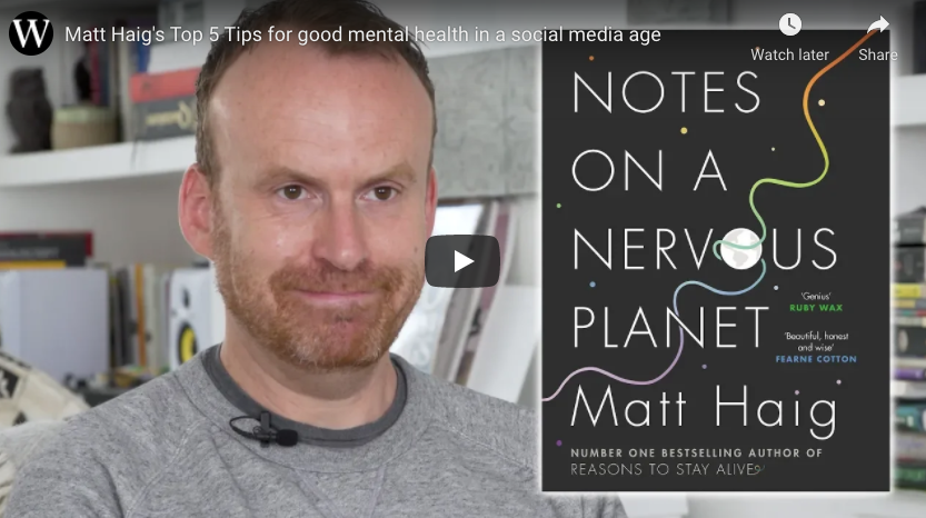 Two of Matt Haig’s top five tips for good mental health (Haig 2018) include 1. Being more careful (and mindful) of social media and 2. Reading more books because books are good for your soul. Not just his book. Any book. Books are good for you. Trust me on this. (Forever 2019)
